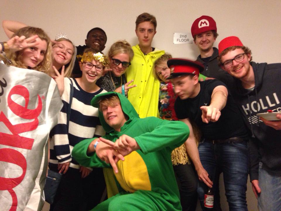 Honestly, have no fear, your flat becomes like a big family.