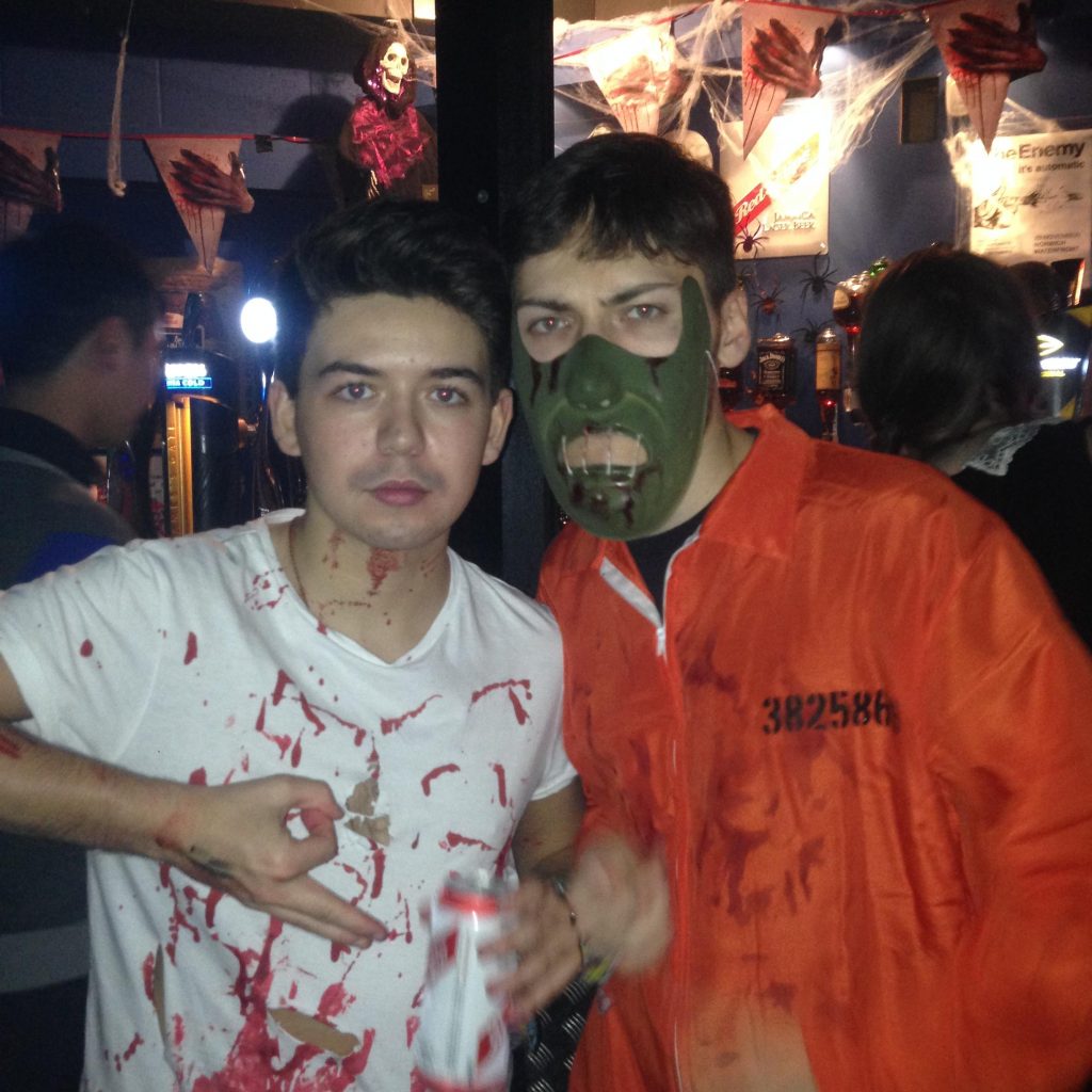 Halloween at Propaganda last year (Red Stripe optional)