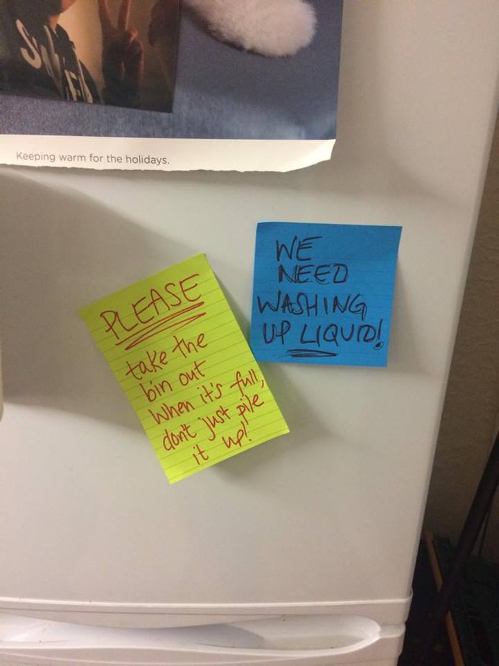 Everyone hates the post-it prude