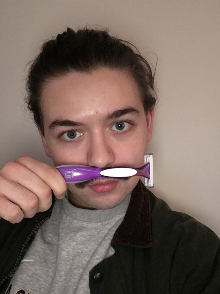 If only I could shave off dat 'tashe