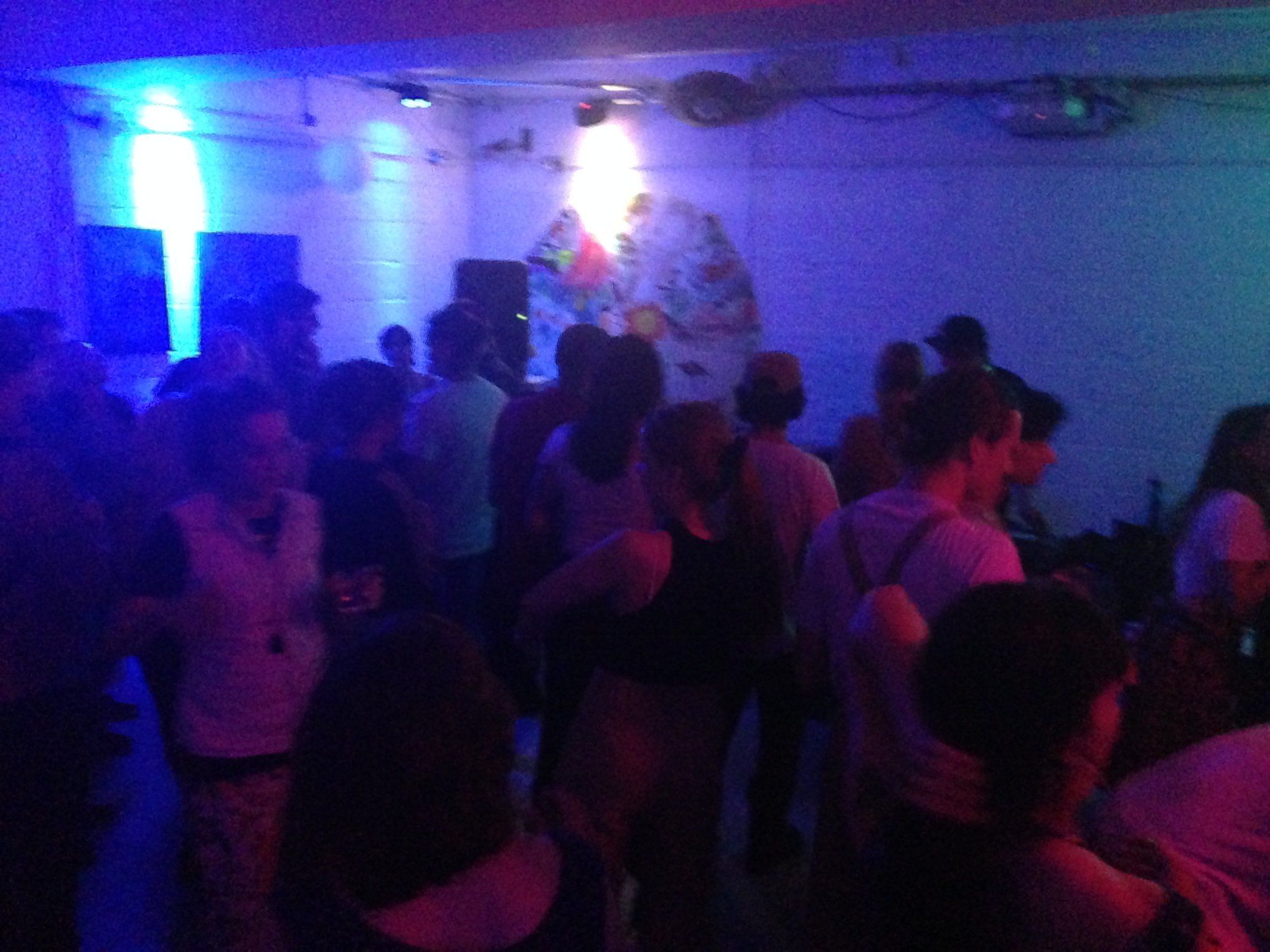 Image may contain: Party, Night Life, Disco, Night Club, Club, Person, Human