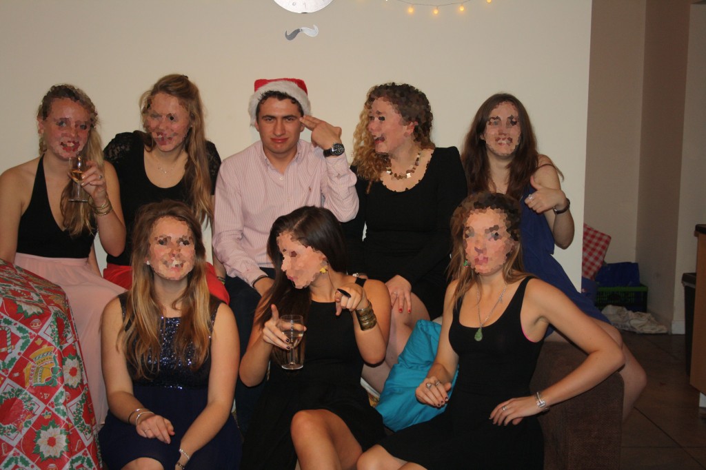 7 girls 1 mug xmas meal