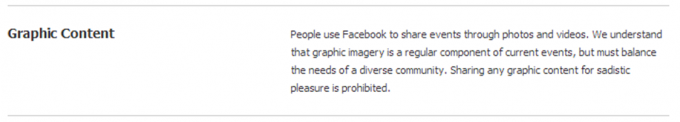 facebook graphic content