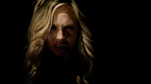 caroline scary vampire VD