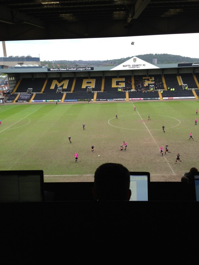 meadow lane press box