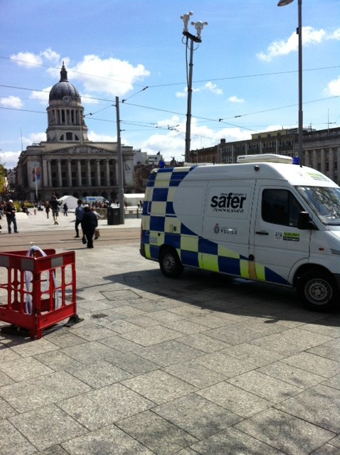 police van