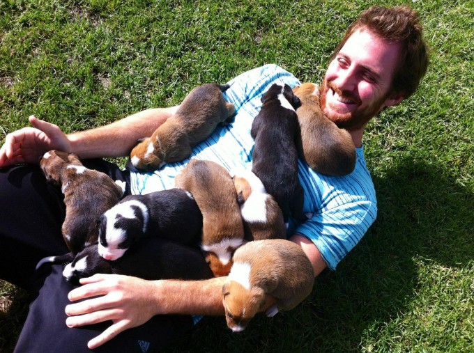 Look how happy he is! SU make it happen.