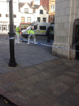 Police are still at the scene