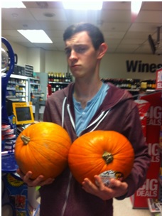 pumpkin boobs