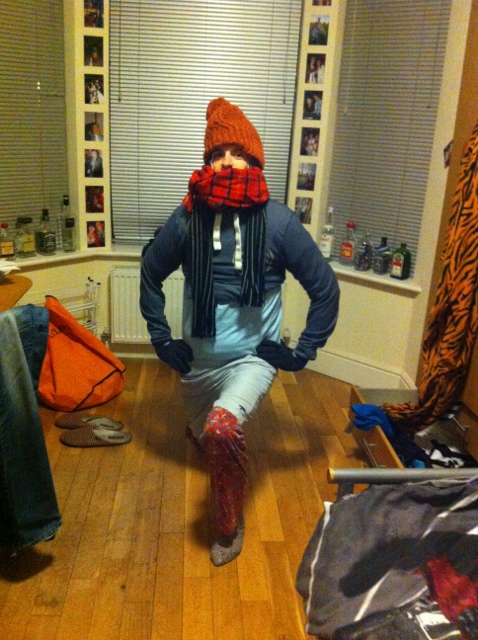 15 layers and a lunge later...