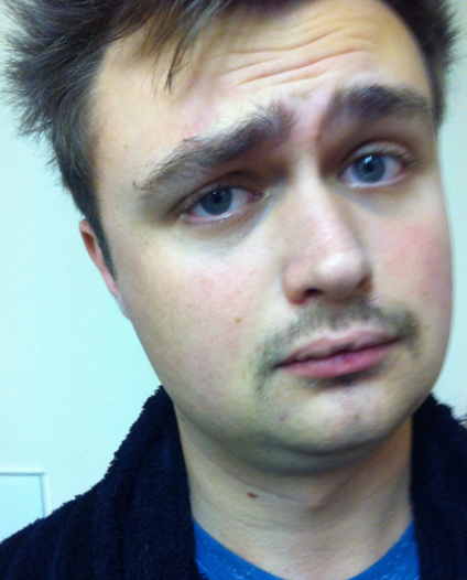 James Moustache 1