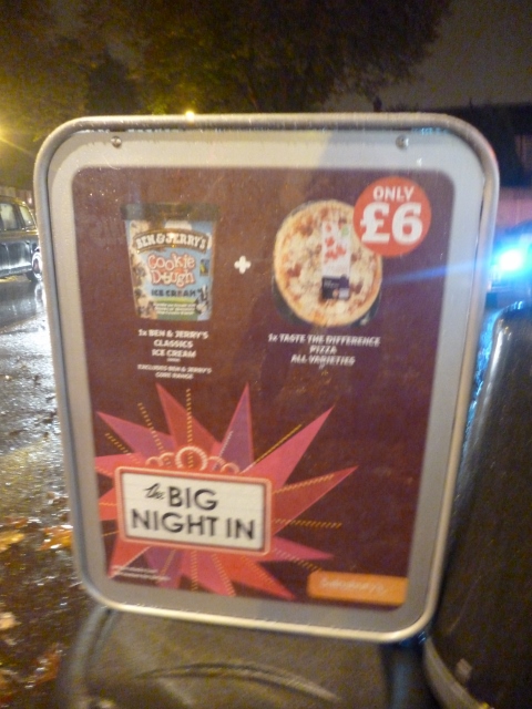Big Night In...breaks the budget more than a night out...