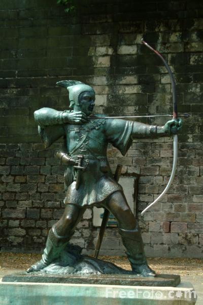 After camping outside the castle for 900 years, Hood is finally allowed in