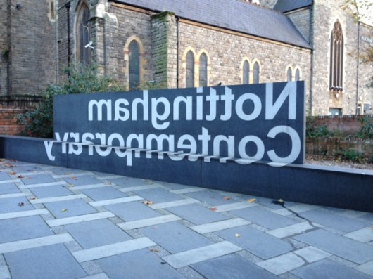 Nottingham Contemporary is in the heart of the Lace Market