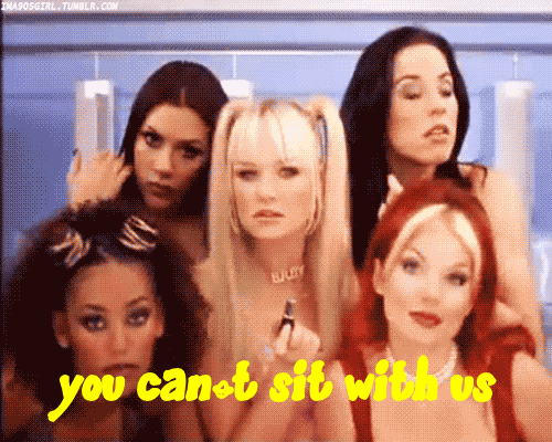you cannot sit with us