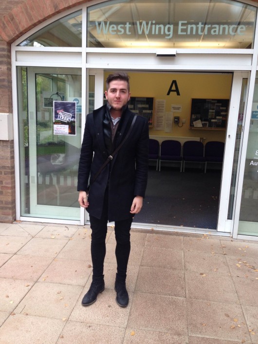 Wolfgang McFarlane, 3rd year History & Politics, Zara boots