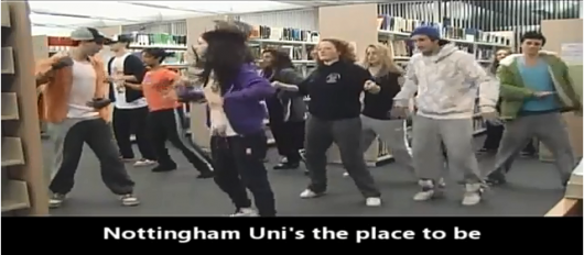 nottingham uni's the place to be