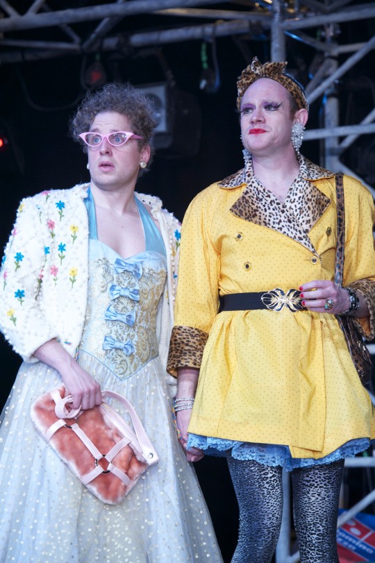 Men in drag? Sold.