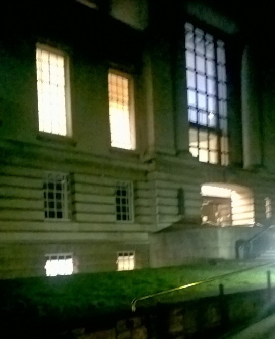 The Portland steps await...