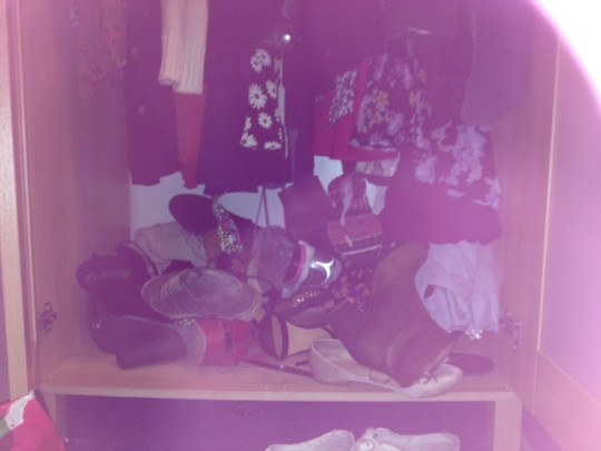 When your gym trainers are somewhere under all that mess it's easier not to bother...
