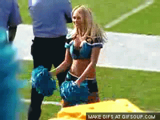 hot cheerleader