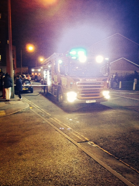 Notts' finest rushed to the scene to protect innocent students