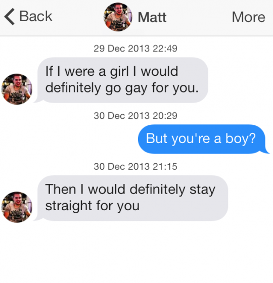 I'm just not sure you get how this works