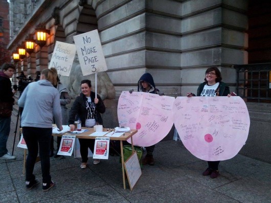 The campaign came to Nottingham