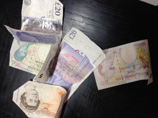 Life-savings are withdrawn