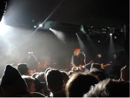 Orange hair that practically glows in the dark