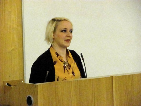 President Toni Pearce... who never went to uni