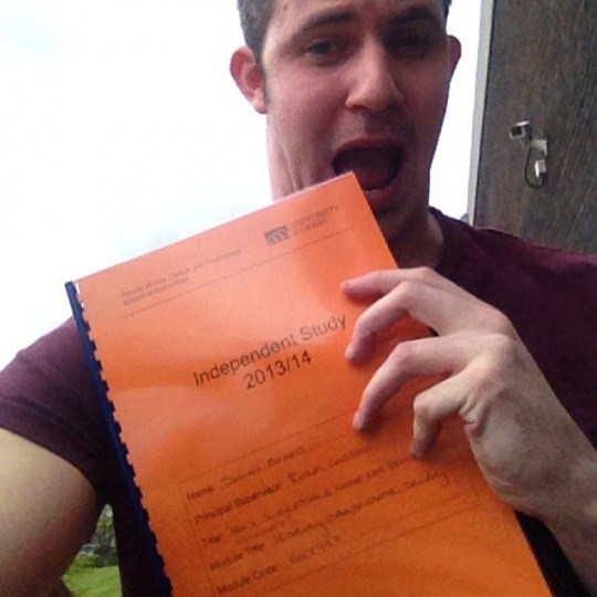 Ever had a dissertation so good you just had to eat it?