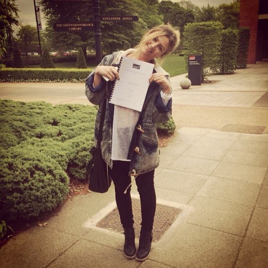 'An Investigation into the Correlation of Holding up a Dissertation and the Weight of my Head - by A. Douche'