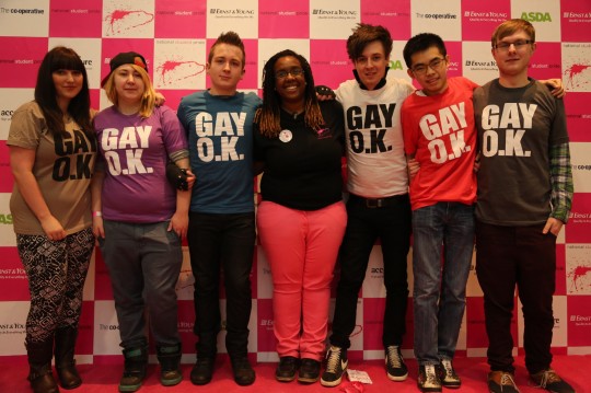 students pink carpet