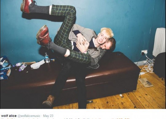Johnny Rotten look-a-like