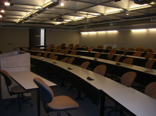 Big turnout for the 22-year-old nerd's second lecture