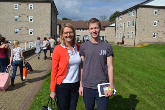 Alex and his mum Kate