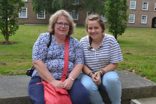 Stephanie and her mum Ulrika