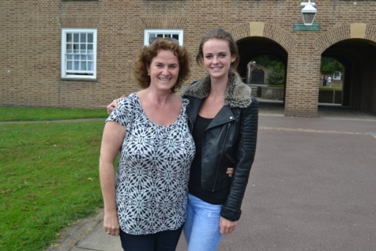 Ciara and her mum Angela