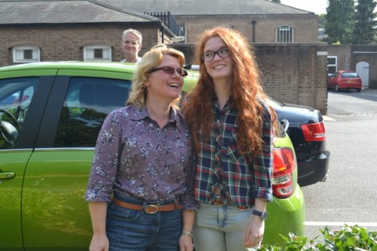 Ellie and her mum Adrianne