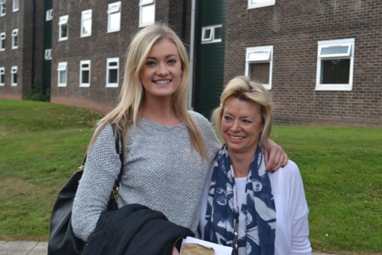 Lucy and her mum Barbara