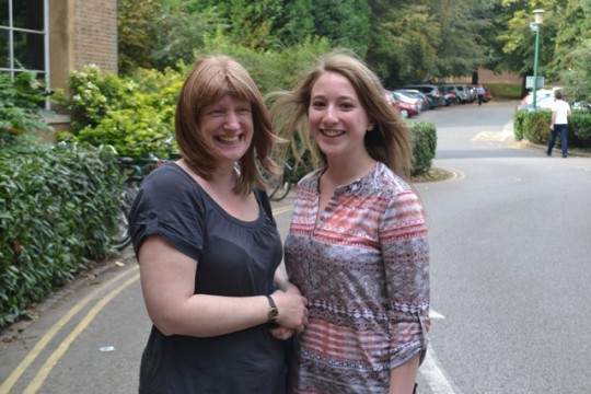 Emma and her mum Elaine