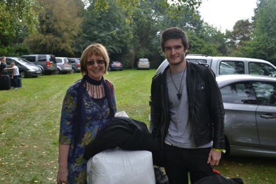 Alex and his mum Jan
