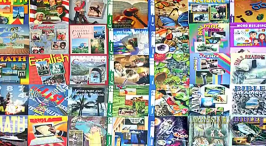 A selection of ACE textbooks that are 'academically sound'