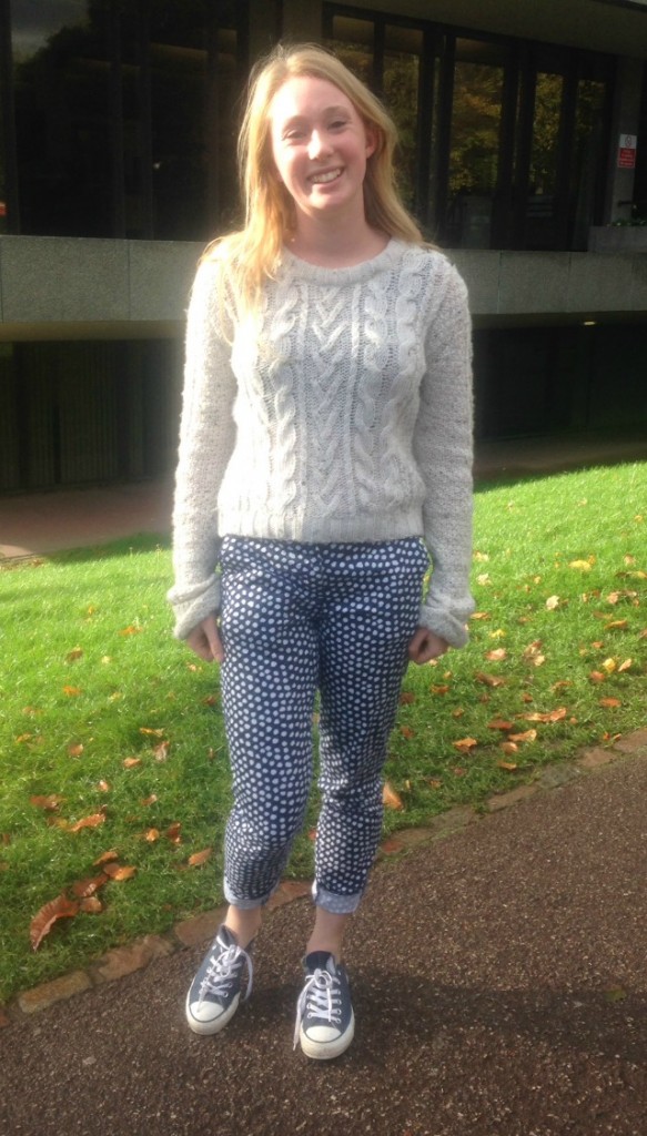 Harriet Coe, Economics, 2nd year