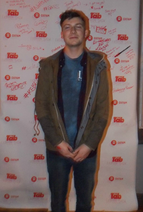 Chris Milner, English Literature, 2nd Year