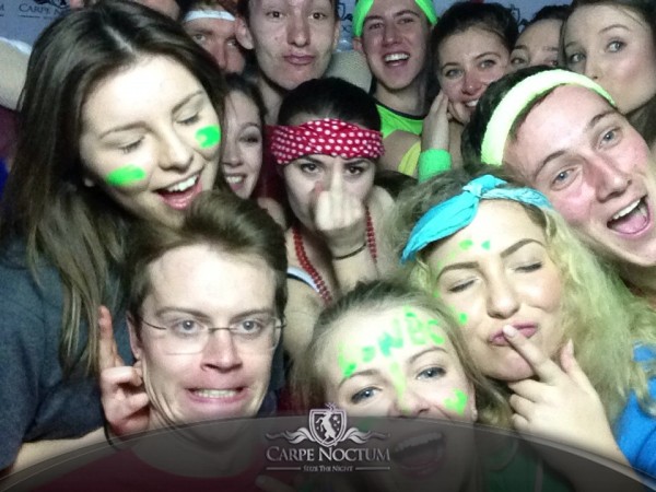 Weekly challenge of how many people in the photo booth winner