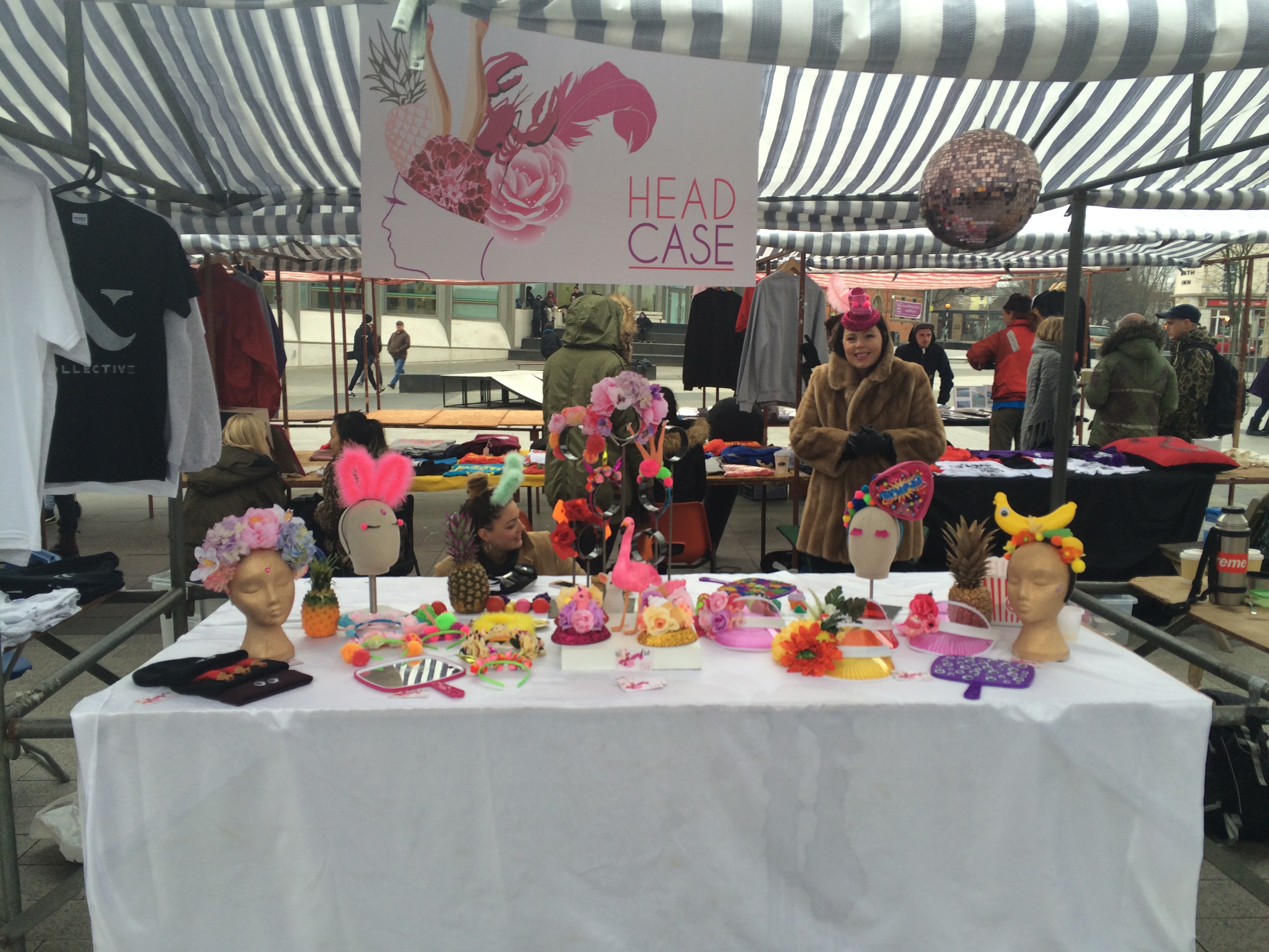 A colourful stall
