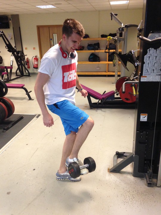 They train muscles the rest of us don't even know about