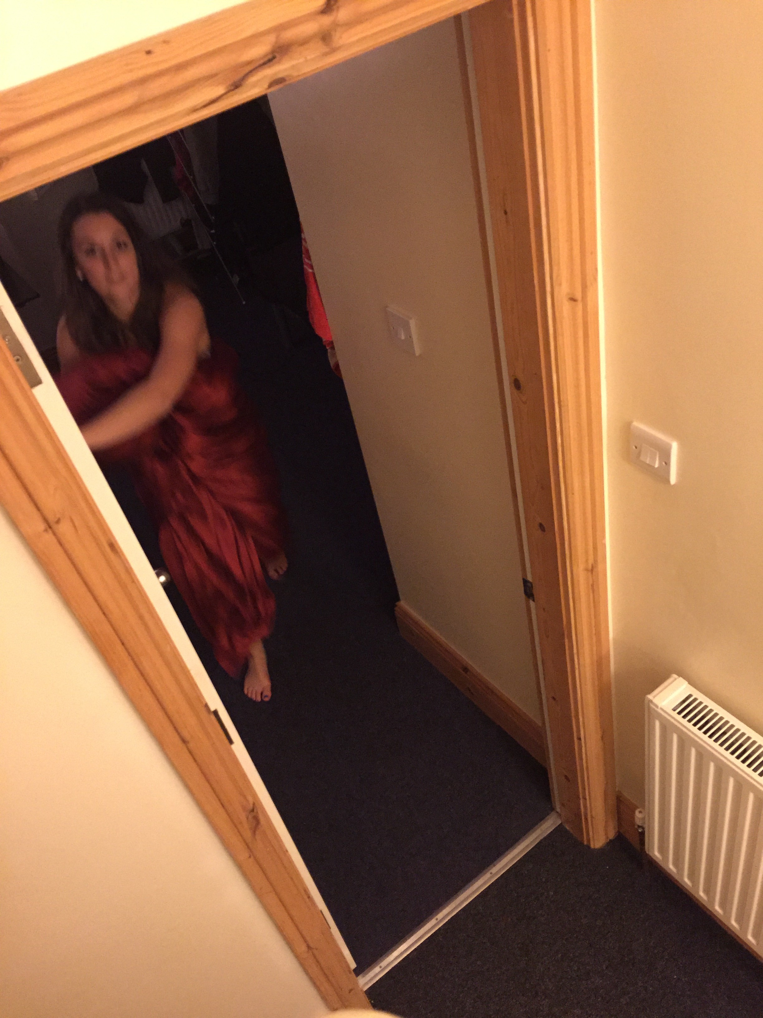 caught in the act